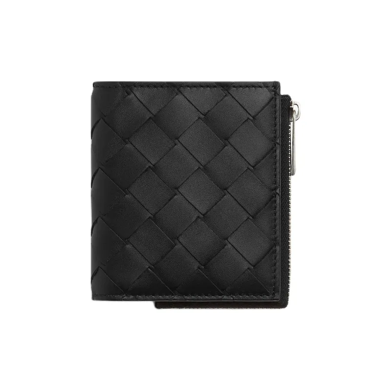 Bottega Veneta Zipped Fold Over Wallet-0