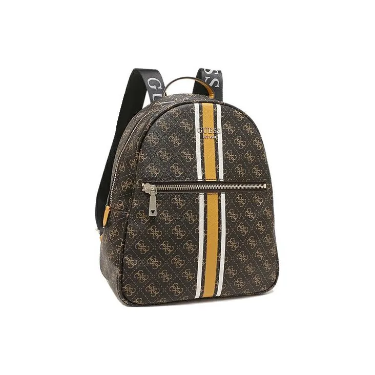 GUESS Synthetic Leather Backpack Women's Brown-2
