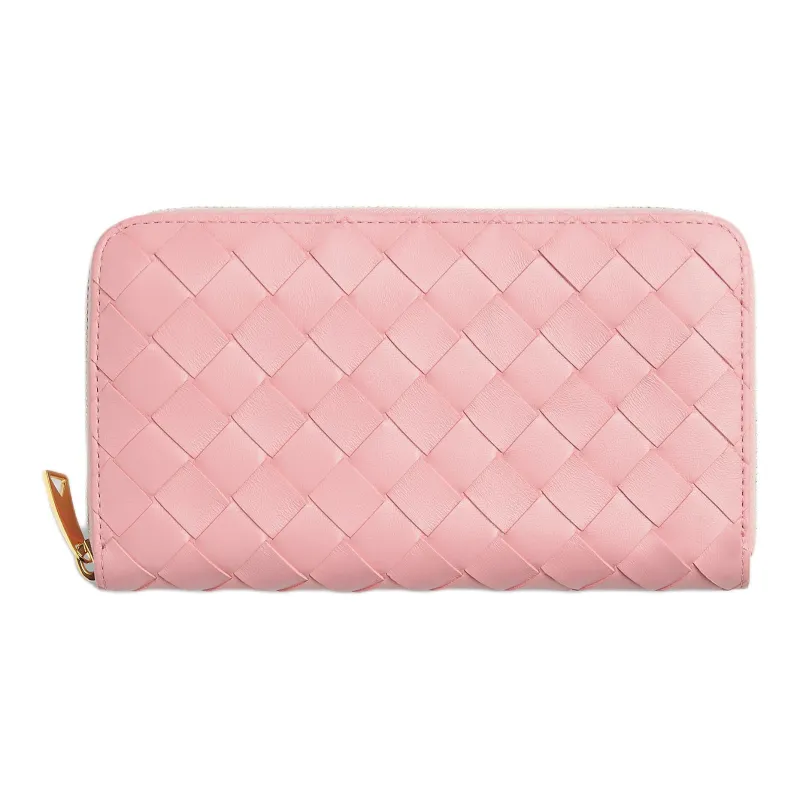 Bottega Veneta Intrecciato Zip Around Wallet-0
