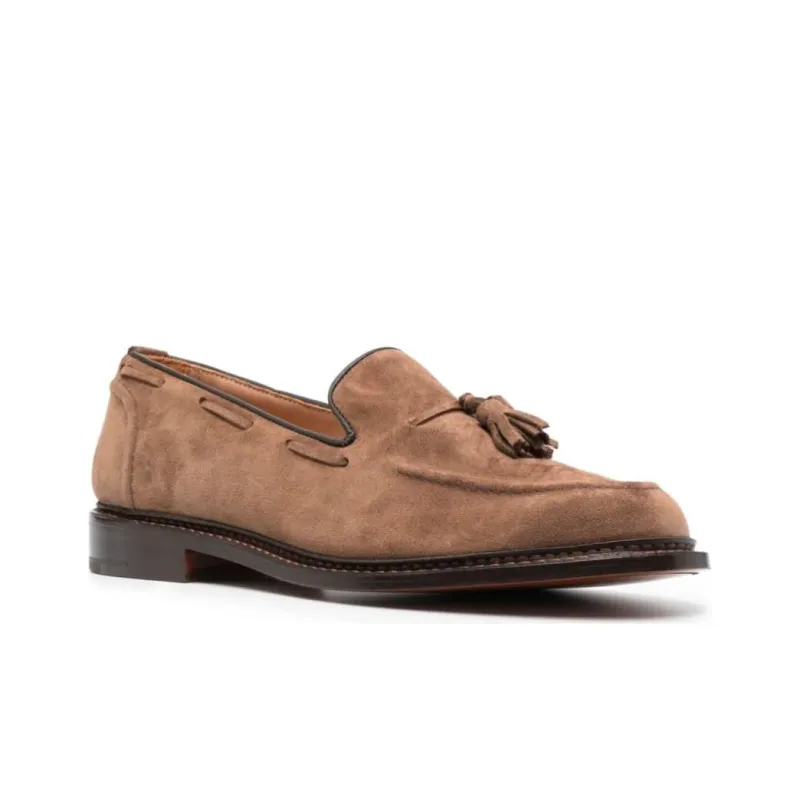 Tricker's Tassel-detail Leather Loafers-3