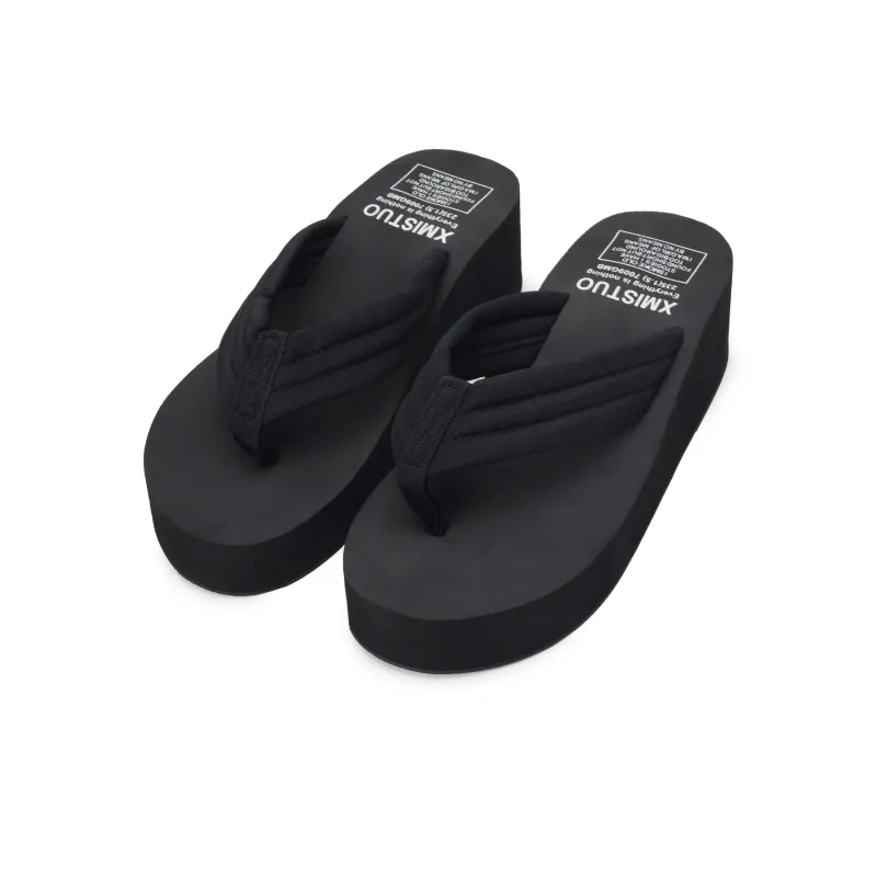 XMISTUO Rubber Sole Slip Resistant Quiet Flip Flops Women's-16