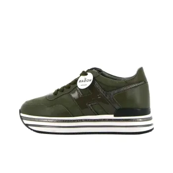 HOGAN H468 Low-Top Casual Shoes Women's Green