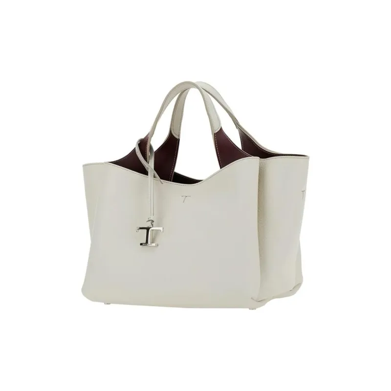 TOD'S Logo Plaque Top Handle Bag-1