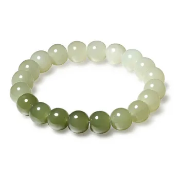 CHAOHONGJI Bracelets Pale Greenish White Jade Women's