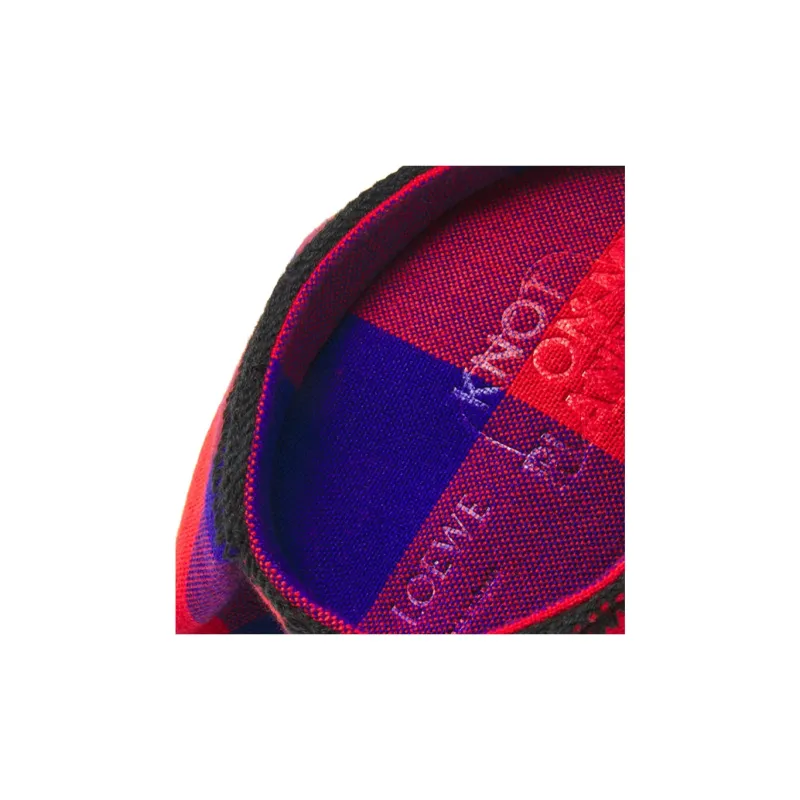 LOEWE Fabric Handheld Shoulder Bag Crossbody Bag Regular Women's Red Blue Multicolor-5