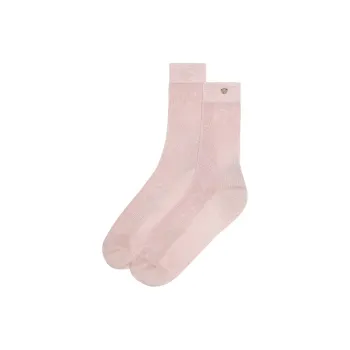 VERSACE SS24 Mid Calf Socks Women's 1 Pack Light Pink