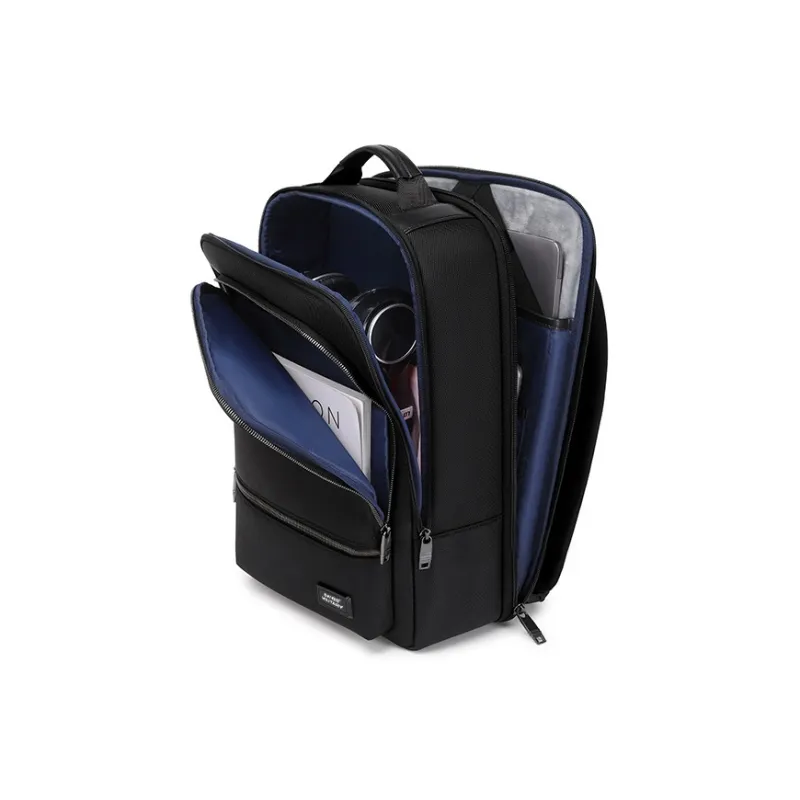 SWISS MILITARY Nylon Backpack Tubas Unisex Black-2