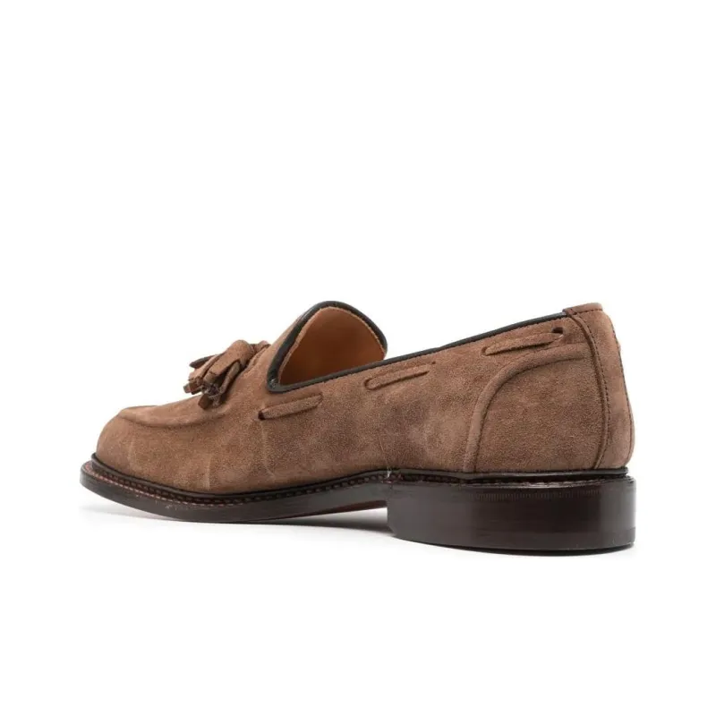 Tricker's Tassel-detail Leather Loafers-4