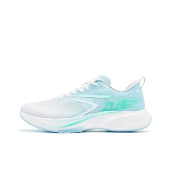QIAODAN Rapid 2.0 Cushioning Anti Slip And Wear Resistant Low Top Q KUNGFU PRO Running Shoes Men's Jordan Daytime Blue