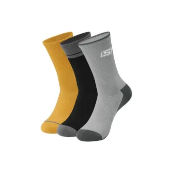 Skechers Mid Calf Socks Unisex 3 Pack