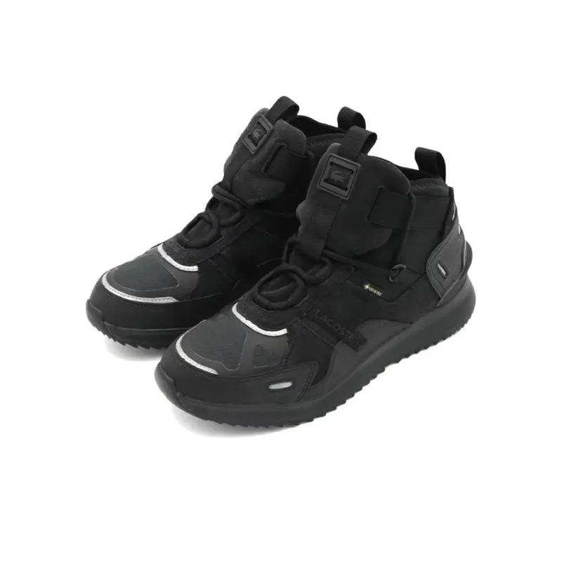LACOSTE High Top Casual Shoes Women's Black-1