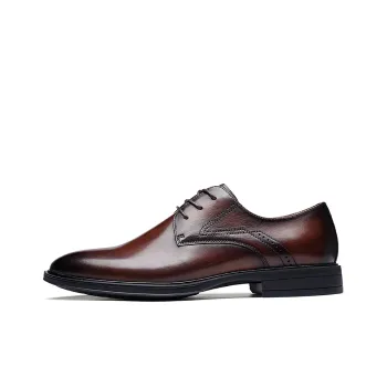 Year by year Dress Shoes Men Low Top Black/Brown
