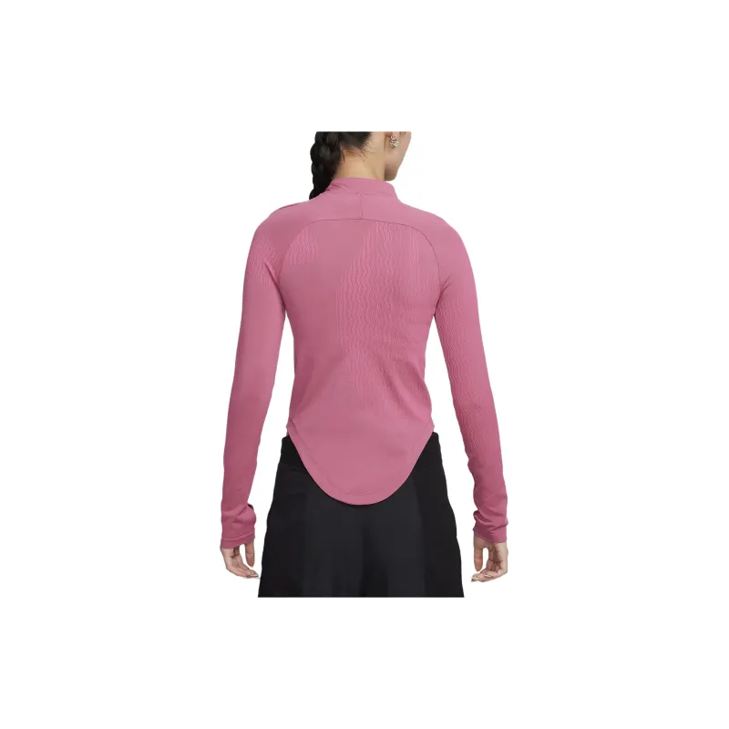 Nike T Shirts Women's Rose Red-1