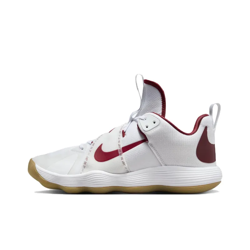 Nike React HyperSet Le Indoor Court Shoes 'White Red'-0