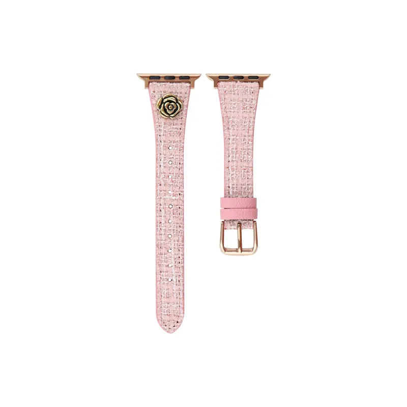 Yu Qing Apple Compatibility Watch Band Woolen, Genuine Leather Sole Material-12