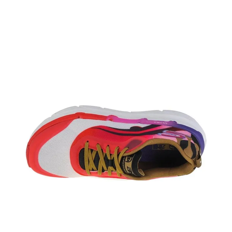Skechers Max Cushioning Elite Kansai Yamamoto Cushioning Wear-Resistant Low-Top Running Shoes Women's Red White-2