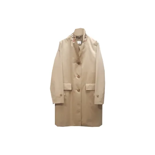 Burberry Trench Coats Women's Khaki