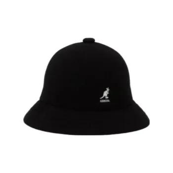 KANGOL Wool Modified Acrylic Bucket Hats Unisex Black