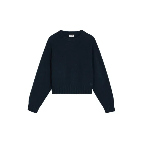 CELINE Cashmere Sweaters Women's Navy