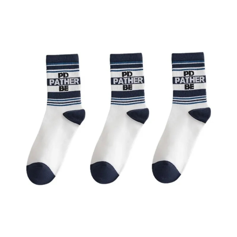 MIIOW Mid Calf Socks Men's 3 Pack-13