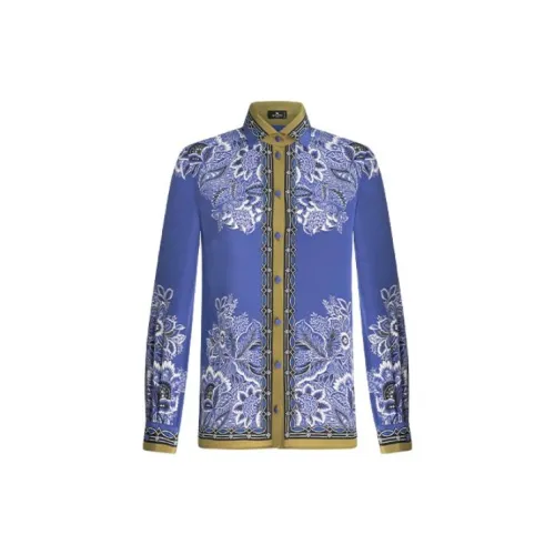 ETRO Shirts Women's Blue