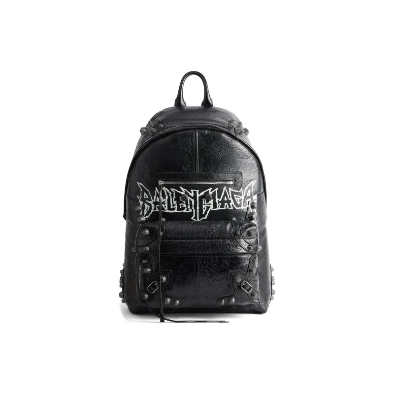 Balenciaga Le Cagole Logo Printed Backpack-0
