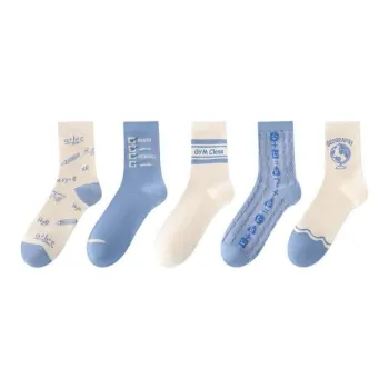 MIIOW Mid-Calf Socks Women's 5 Pack