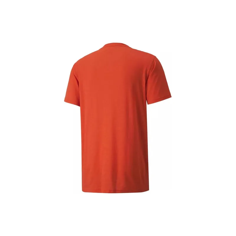 PUMA PERFORMANCE EMPOWERING SLOGAN SS TEE REC T-Shirt Men's Orange-1