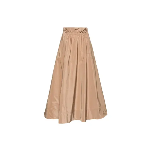 ASPESI Francine Gathered Midi Skirt