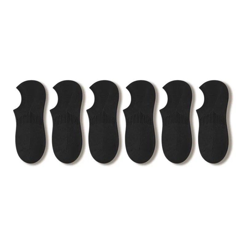 B&C.Room No Show Socks Men's 6 Pack-4