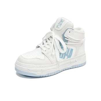 CHERRY&KALIKA Slip Resistant, Abrasion Resistant, Breathable High Top Skateboard Shoes Men's