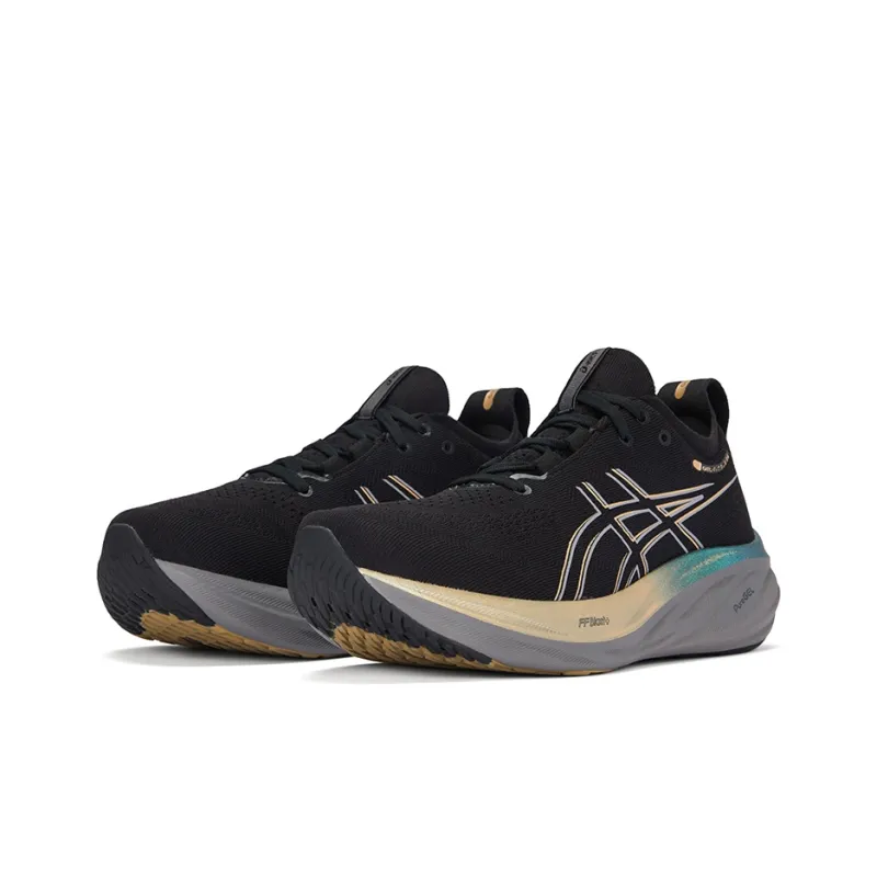 Asics Gel Nimbus 26 Platinum Black Champagne-3