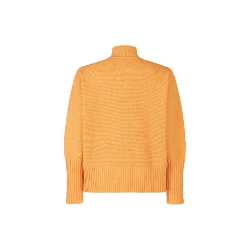 ISSEY MIYAKE Rustic Knit Knitwear Men's Orange-1