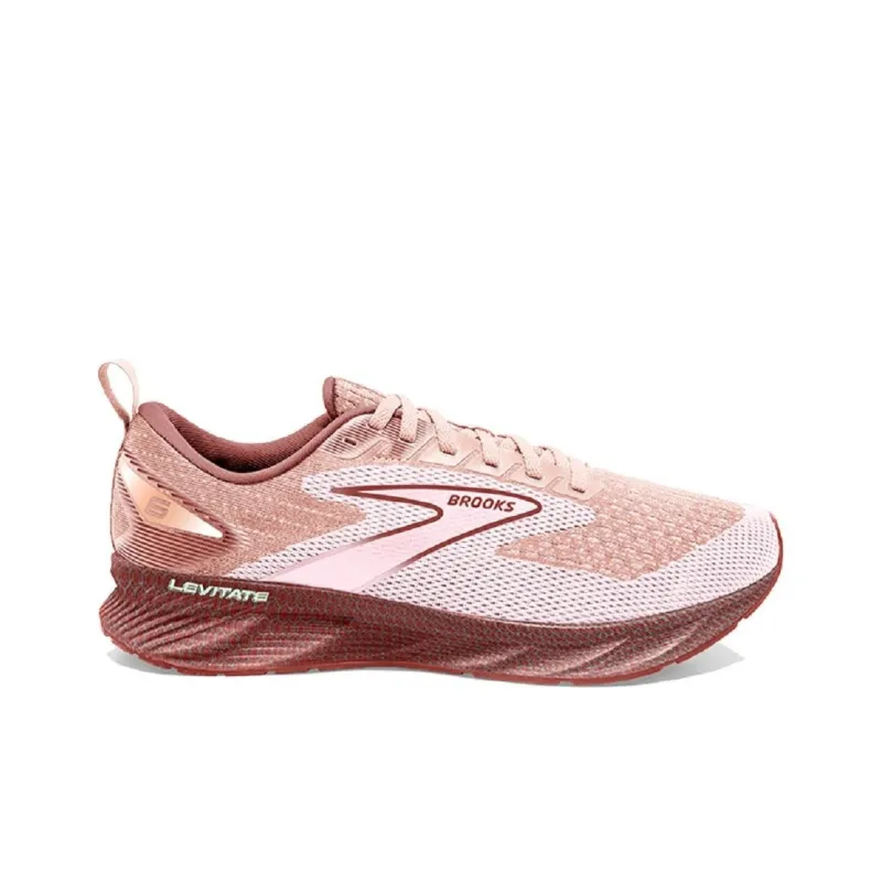 Brooks Women's Levitate StealthFit 6 'Peach Whip Pink'-4