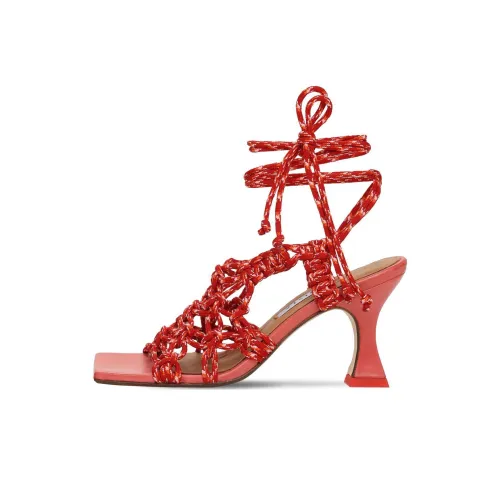 MIISTA Strap Sandals Women's Red