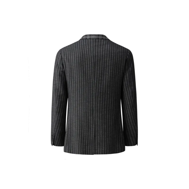 RARE Suit Coat Men's Black Gray-1