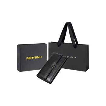 Banyanu Cow Leather Wallet Women's