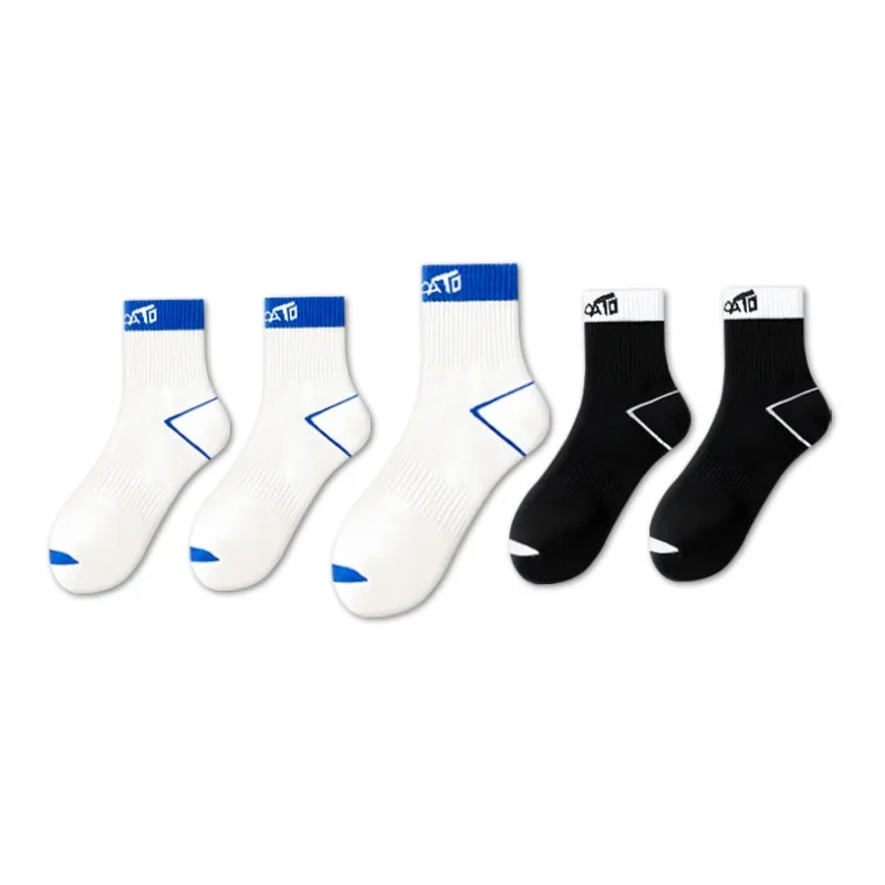 LUOLIAN Mid Calf Socks Unisex 5 Pack-18