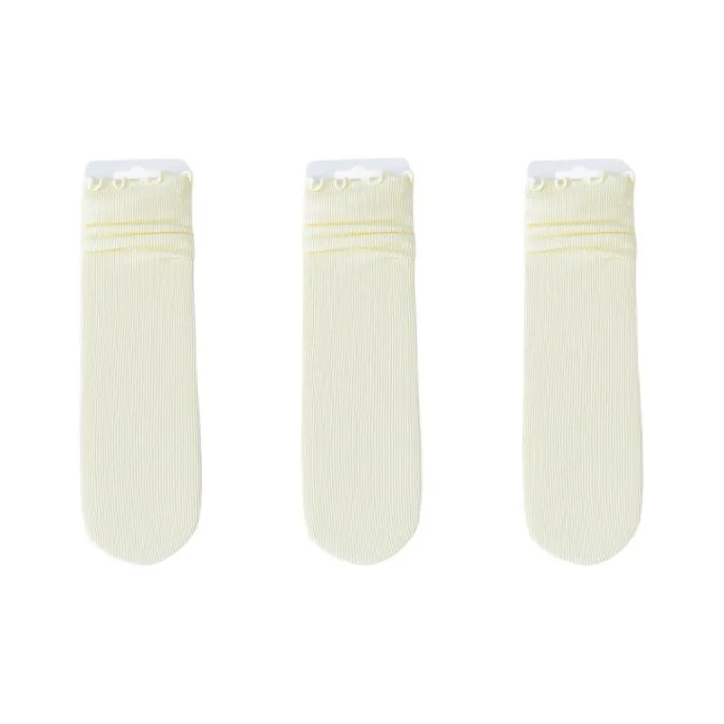 MIIOW Mid Calf Socks Women's 3 Pack-2