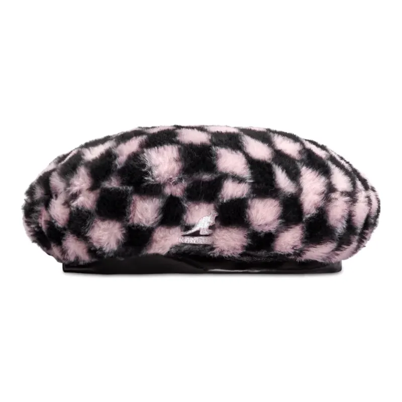 KANGOL Polyester Polyurethane Berets Women's Pink-0