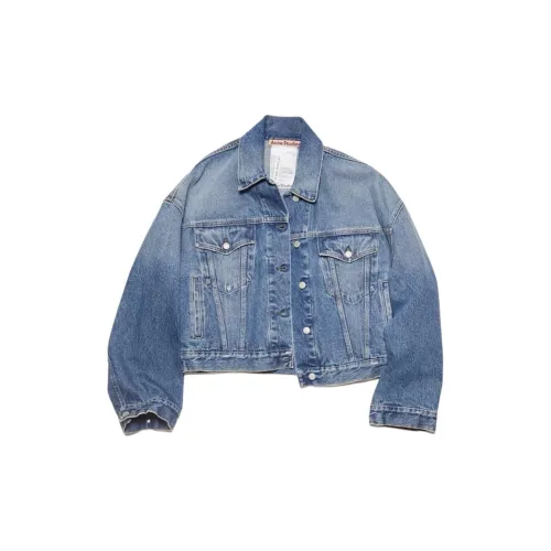 Acne Studios Denim Jackets Women's Blue