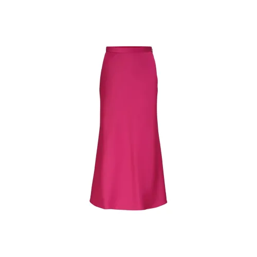 HUGO BOSS Casual Long Skirts Women's Pink