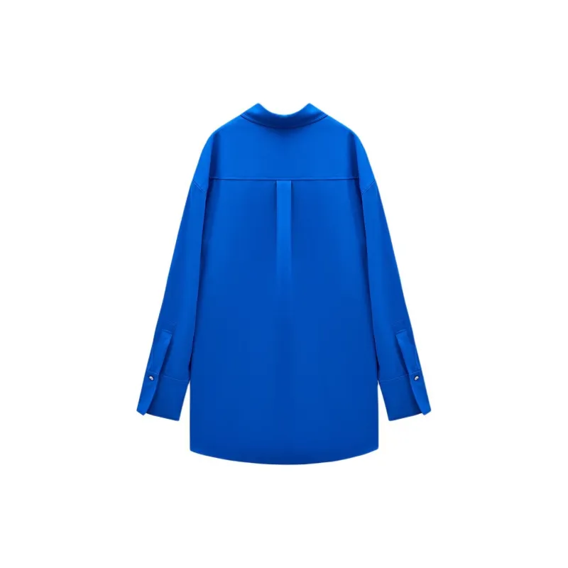 INSUN Shirts Women's Royal Blue-1