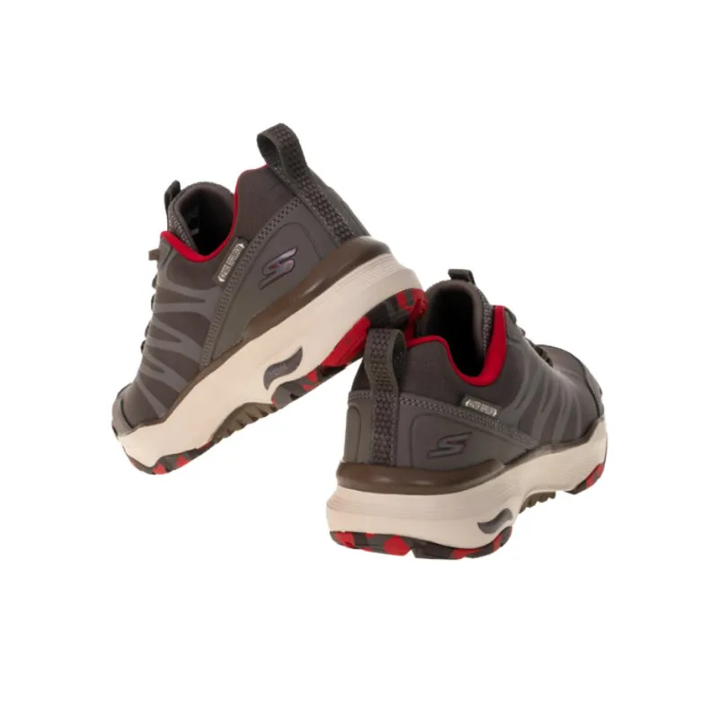 Skechers Go Walk Arch Fit Slip Resistant, Abrasion Resistant, Breathable Low Top Casual Running Shoes Men's Umber Red-3