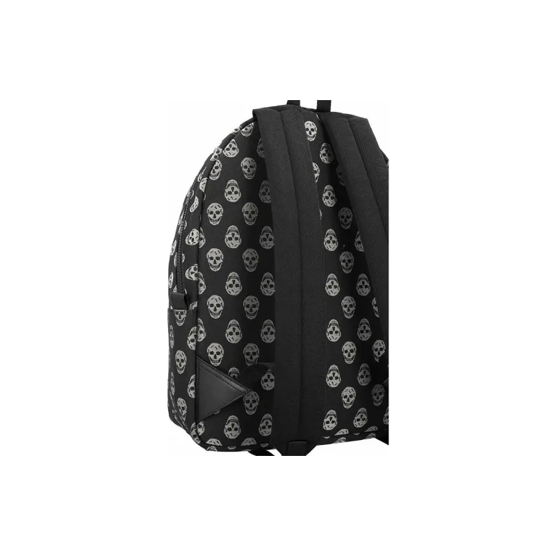 Alexander McQueen Recycled Nylon Backpack Men's Black-4