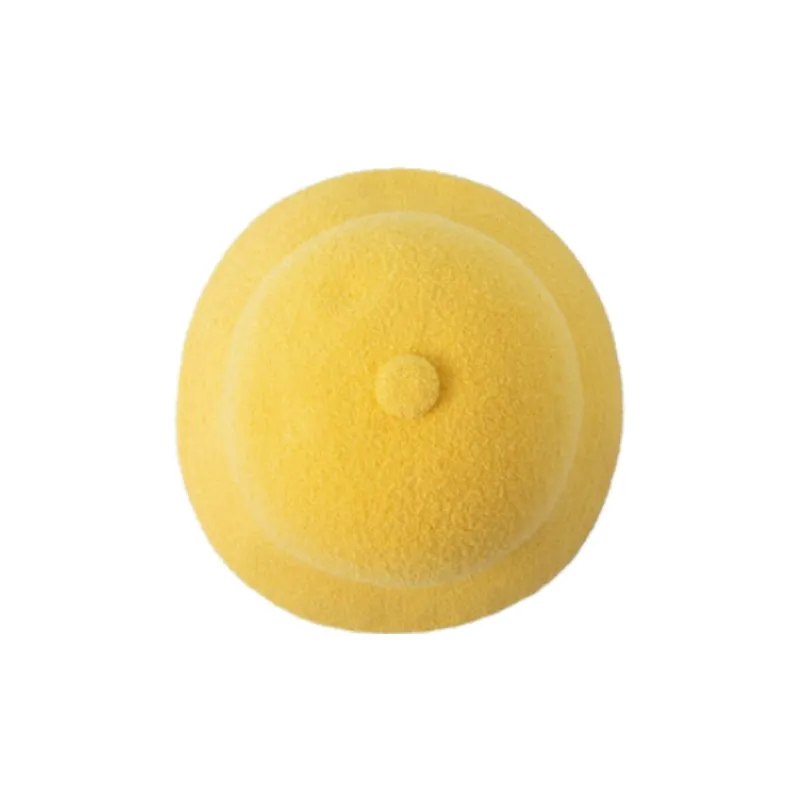 KANGOL Acrylic Modified Acrylic Polyamide Bucket Hats Unisex Yellow-1