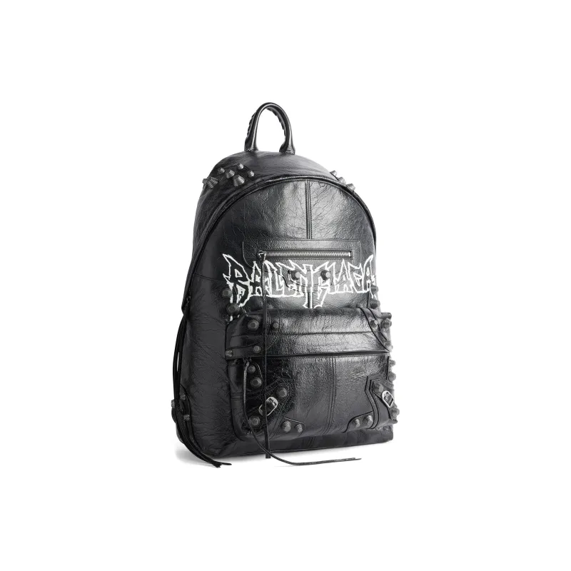 Balenciaga Le Cagole Logo Printed Backpack-1