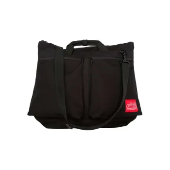 Manhattan Portage CORDURA Classic Fabric Portable One Shoulder Crossbody Backpack Unisex Black