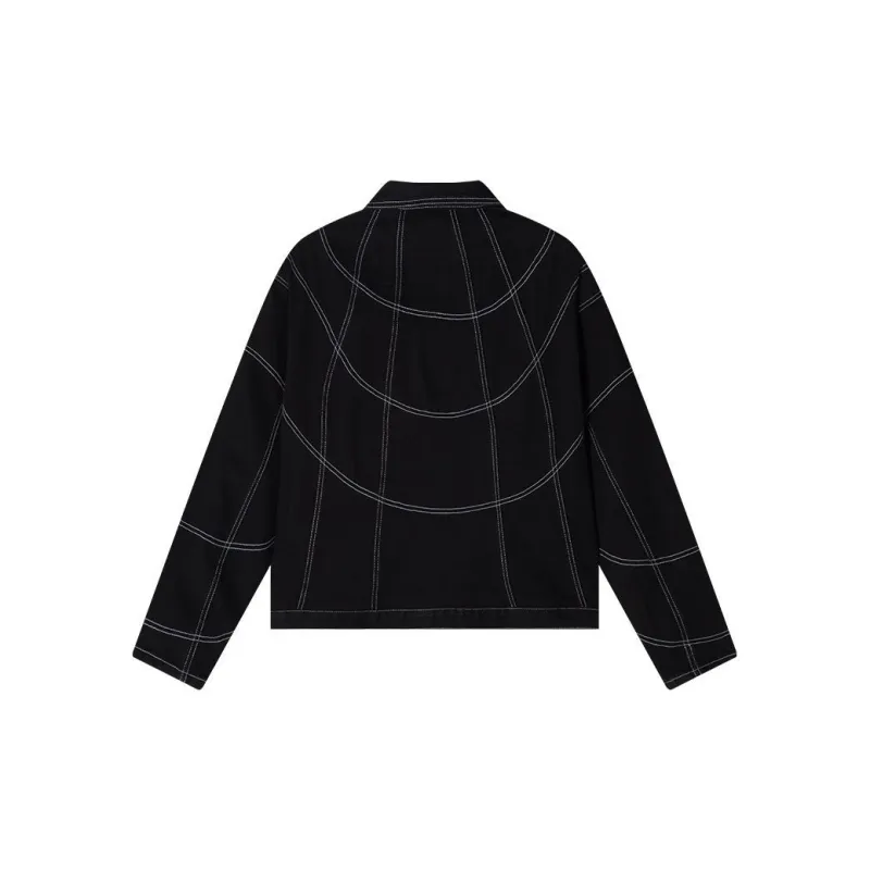 AFGK Denim Jackets Unisex Black-1