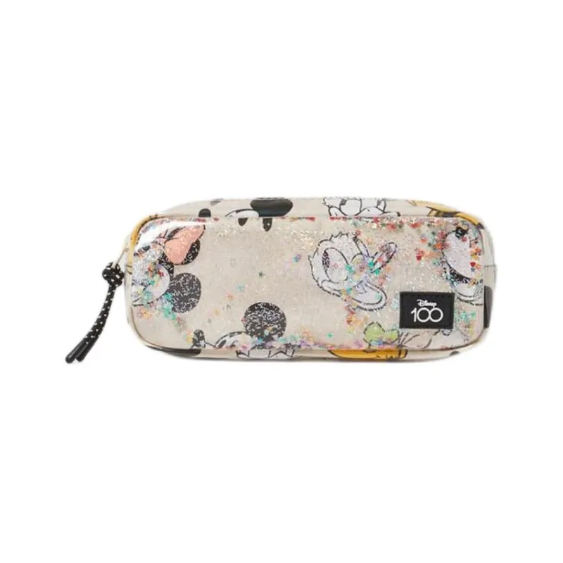 ZARA Disney/Disney Collaboration Thermoplastic Polyurethane Storage Bag Women's Light Beige Yellow-0